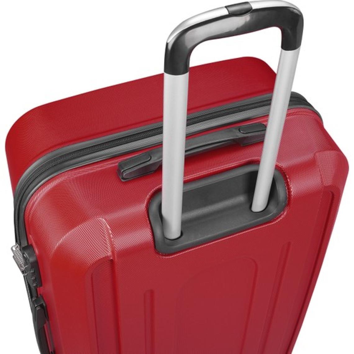 Wexta WX-210 Bordo Büyük Boy Valiz / Seyahat Bavulu