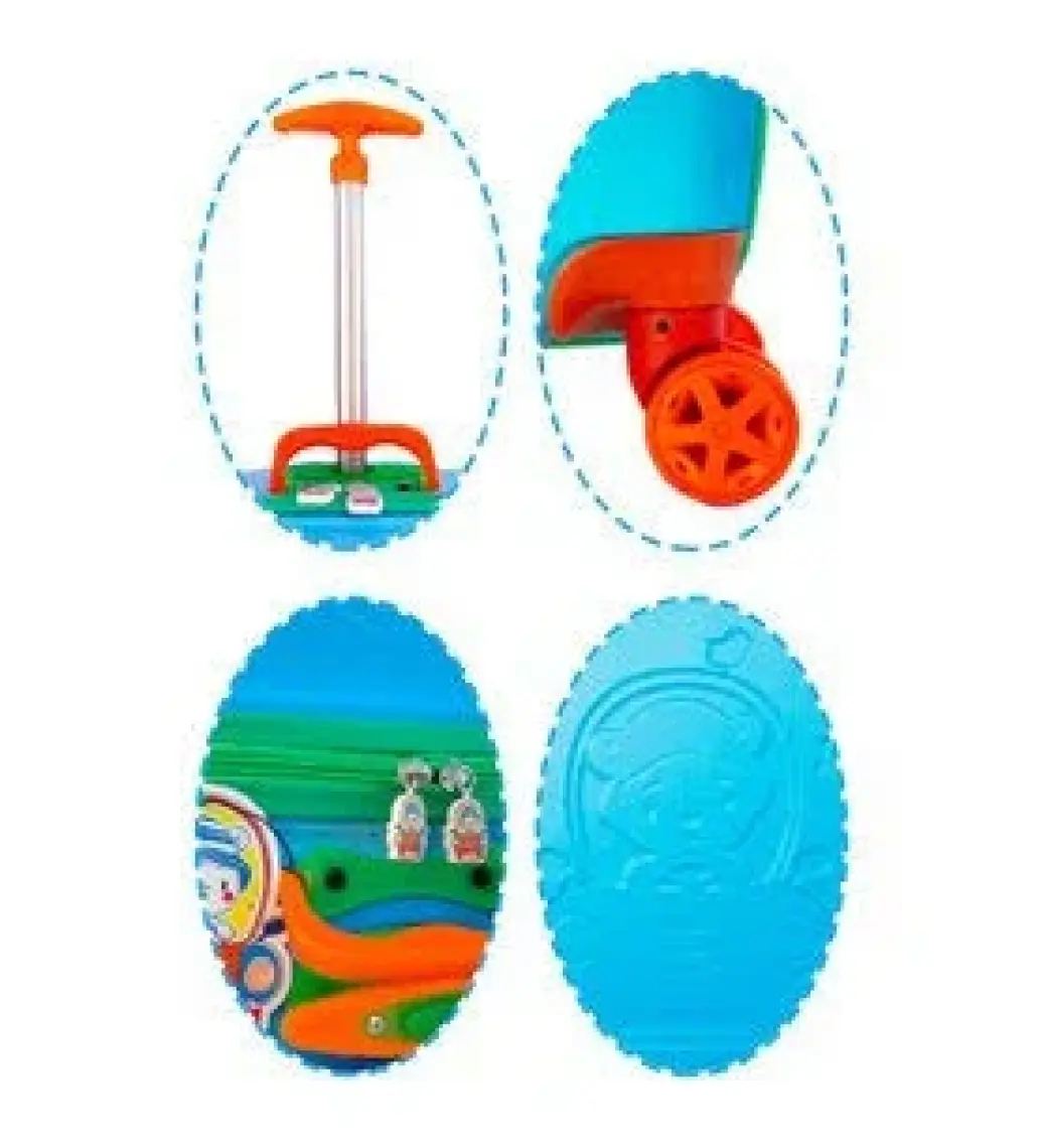 Çocuk Valizi Wx-411 Mavi