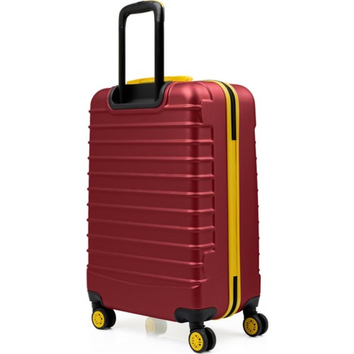 Orta Boy Valiz 4x2 Teker Bordo 1168