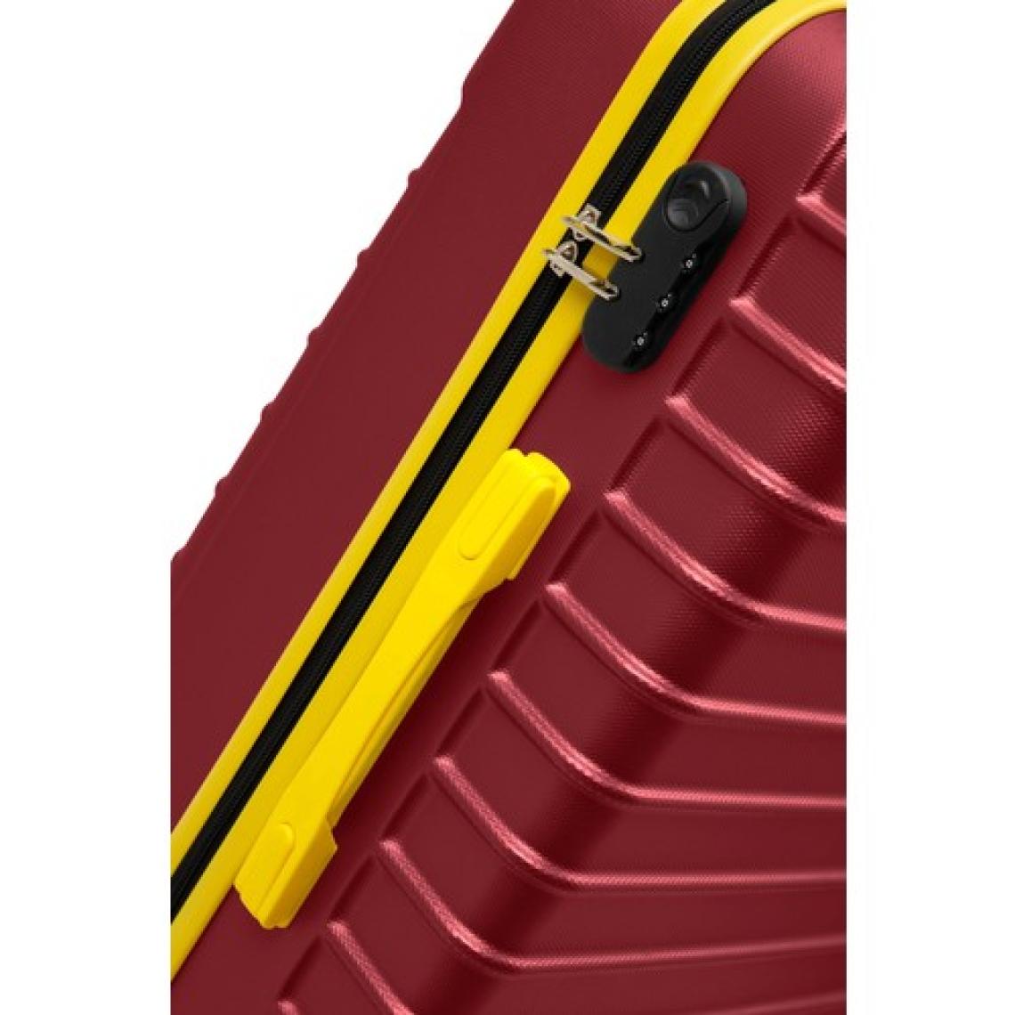 Orta Boy Valiz 4x2 Teker Bordo 1168