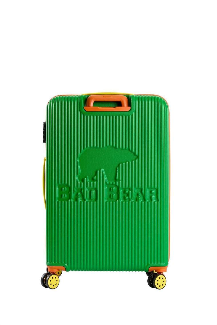 Bad Bear Logo Suıtcase Yeşil