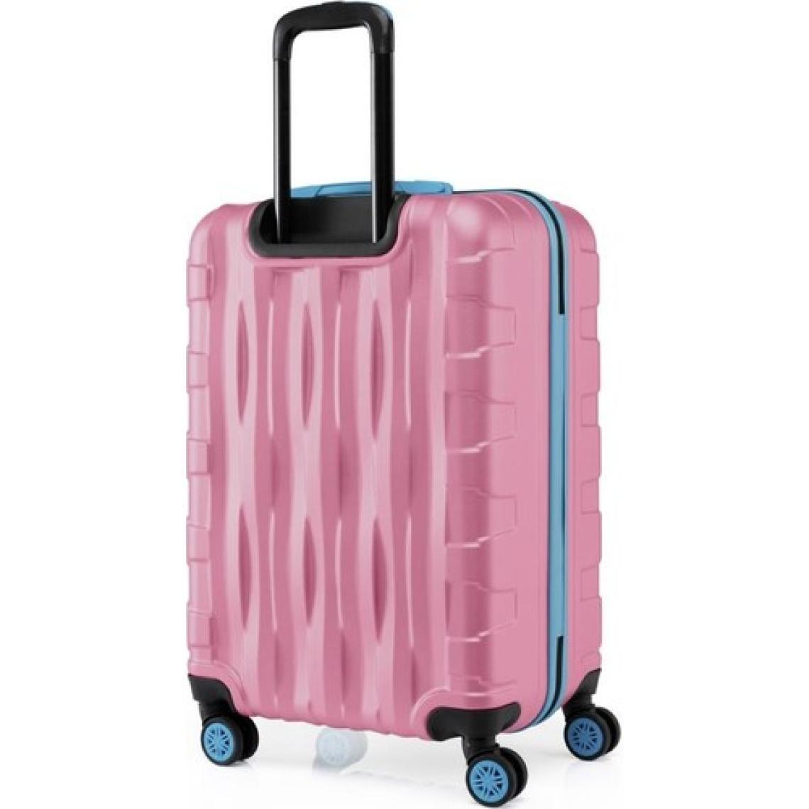 Kabin Boy Valiz 4x2 Teker Pembe 1167