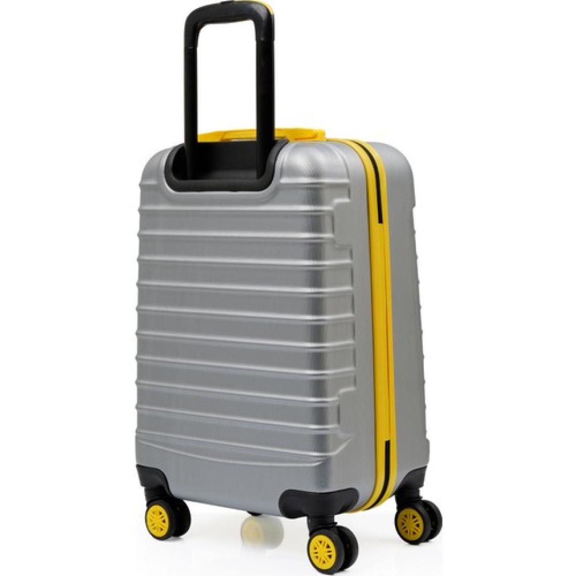 2'li Valiz Seti Orta Boy - Kabin Boy Gri 1168