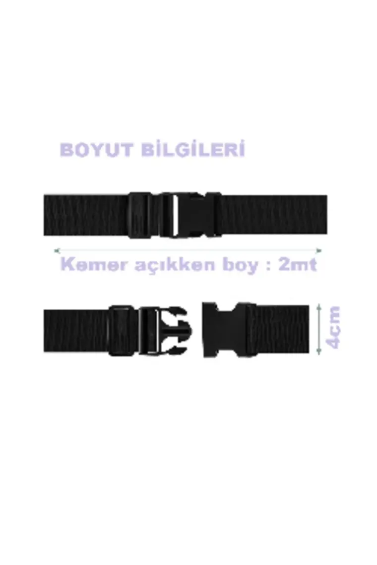 Tarix Valiz Bavul Emniyet Kemeri 2 Adet