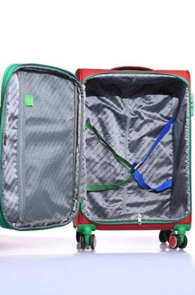 Benetton Trolley 60 cm Kırmızı Unisex Valiz