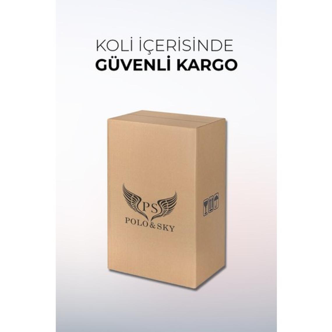 Polo&Sky Spring Model Gold Renk Orta Boy Valiz Bavul