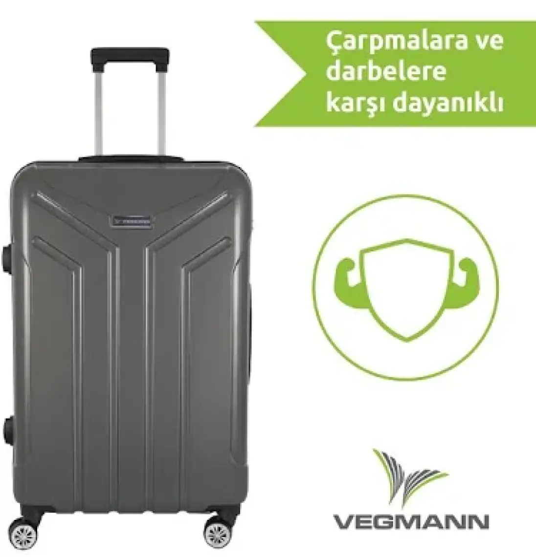 Vegmann Vela Antrasit Kabin Boy Valiz