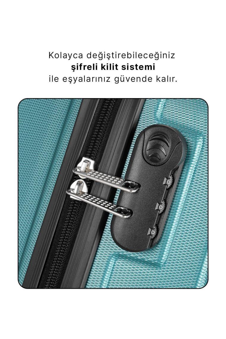 Wexta WX-300 Mint Yeşili Kabin Boy Valiz
