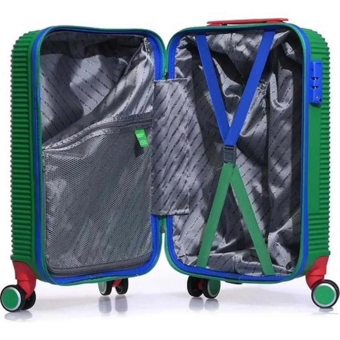 Benetton Trolley 50 cm Yeşil Unisex Valiz