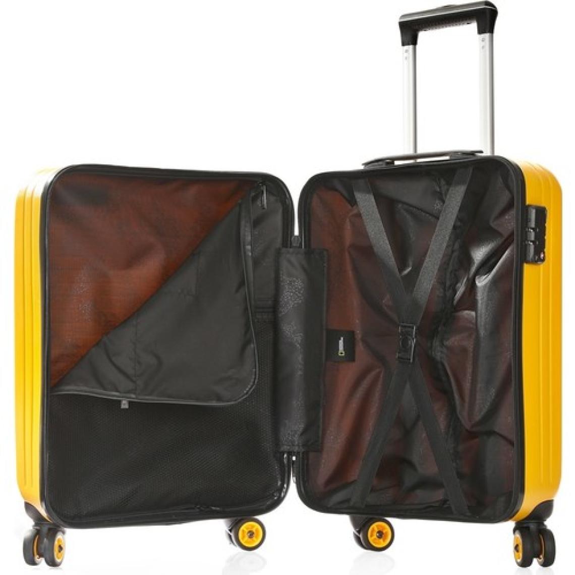 National Geographic N-2004 ABS Sarı Orta Boy Valiz