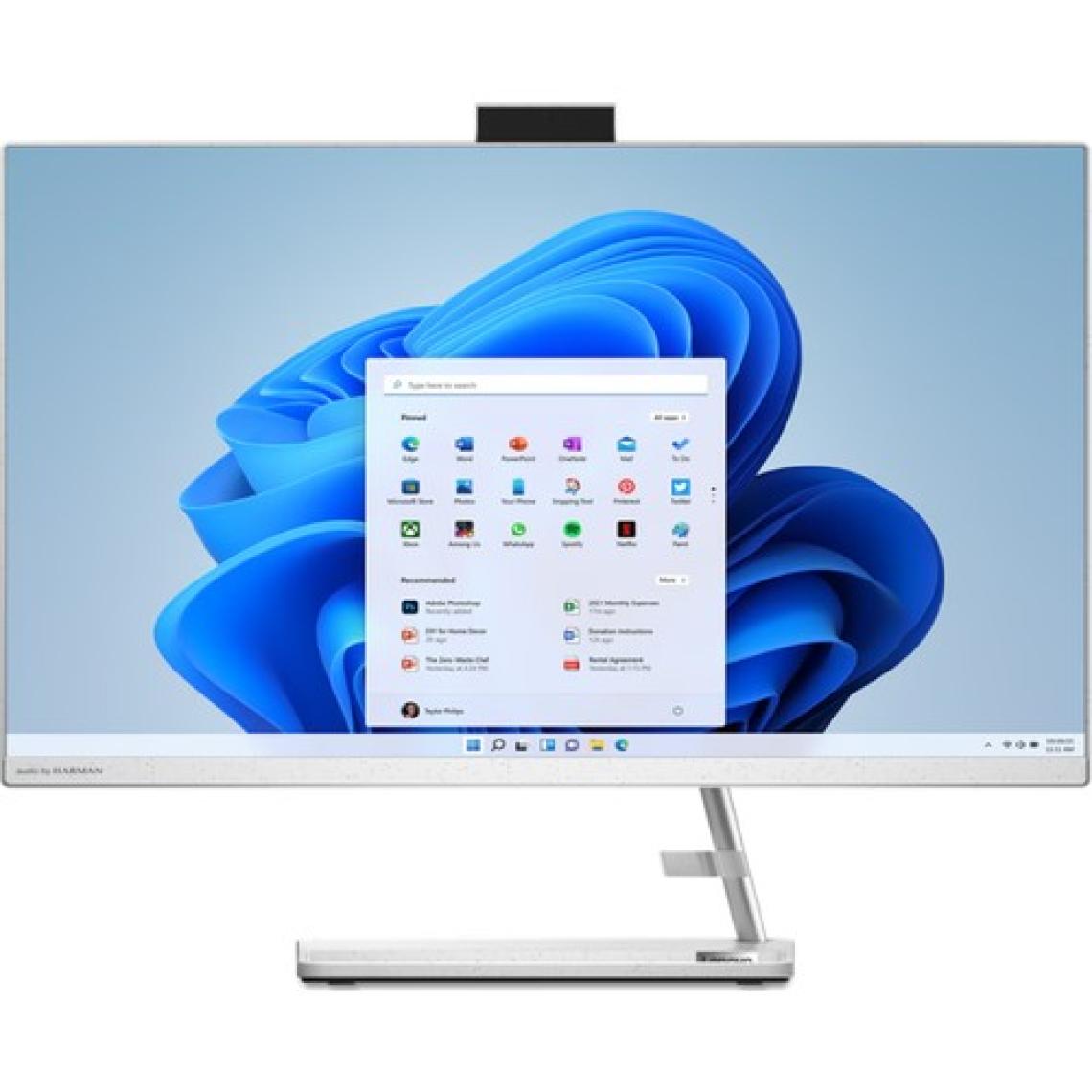 Lenovo Ideacentre Aıo 3 27IAP7 Intel Core I5-12450H 16GB 1tb SSD Intel UHD Graphics Freedos 27 IPS Fhd F0GJ011WTR Kablosuz Klavye+Mouse Beyaz All In One Bilgisayar
