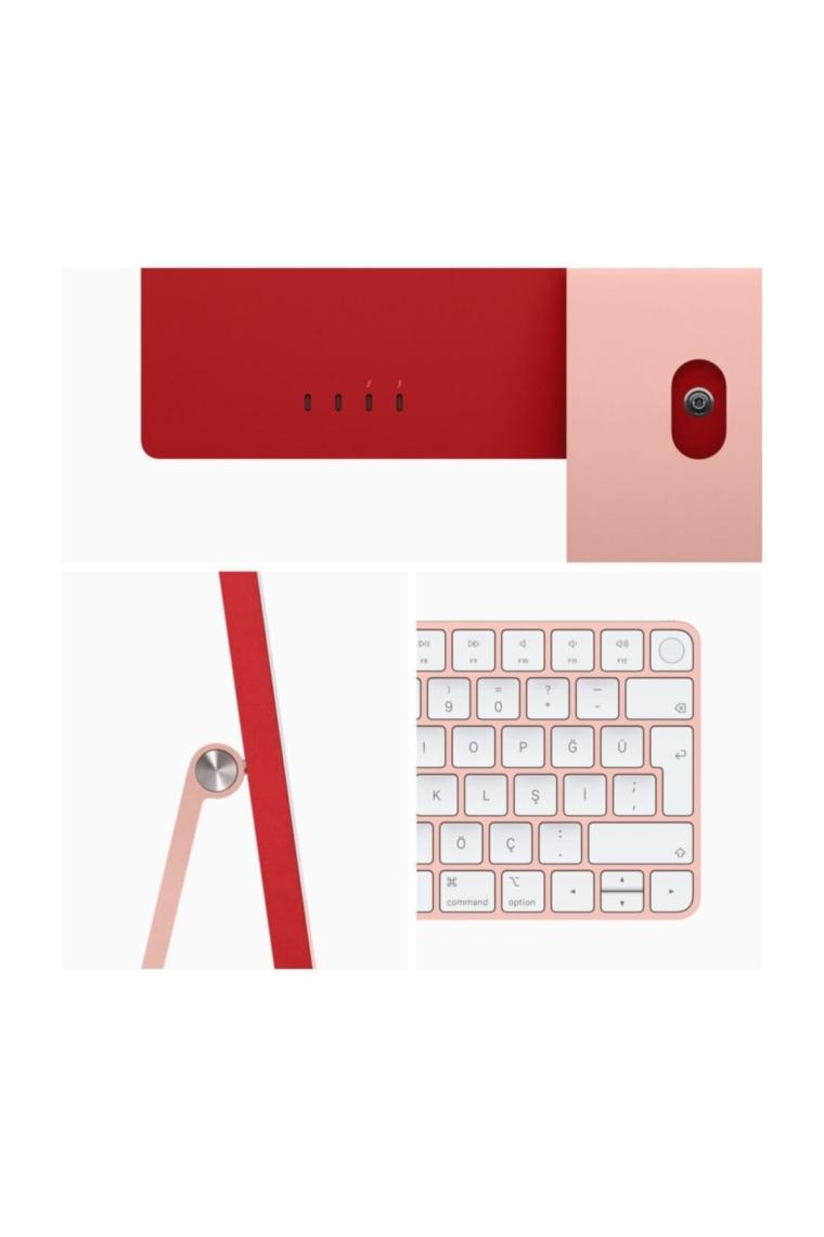 iMac 24" M1 8gb 256gb Ssd Pembe