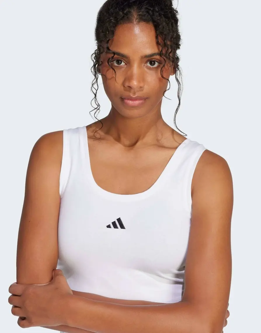 Adidas Sportswear JD0545 Essentials Small Logo Cotton Lifestyle Tank Top