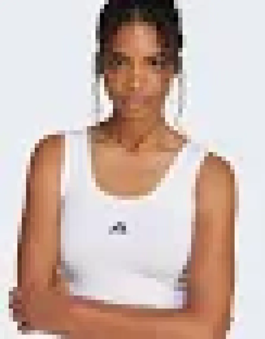 Adidas Sportswear JD0545 Essentials Small Logo Cotton Lifestyle Tank Top