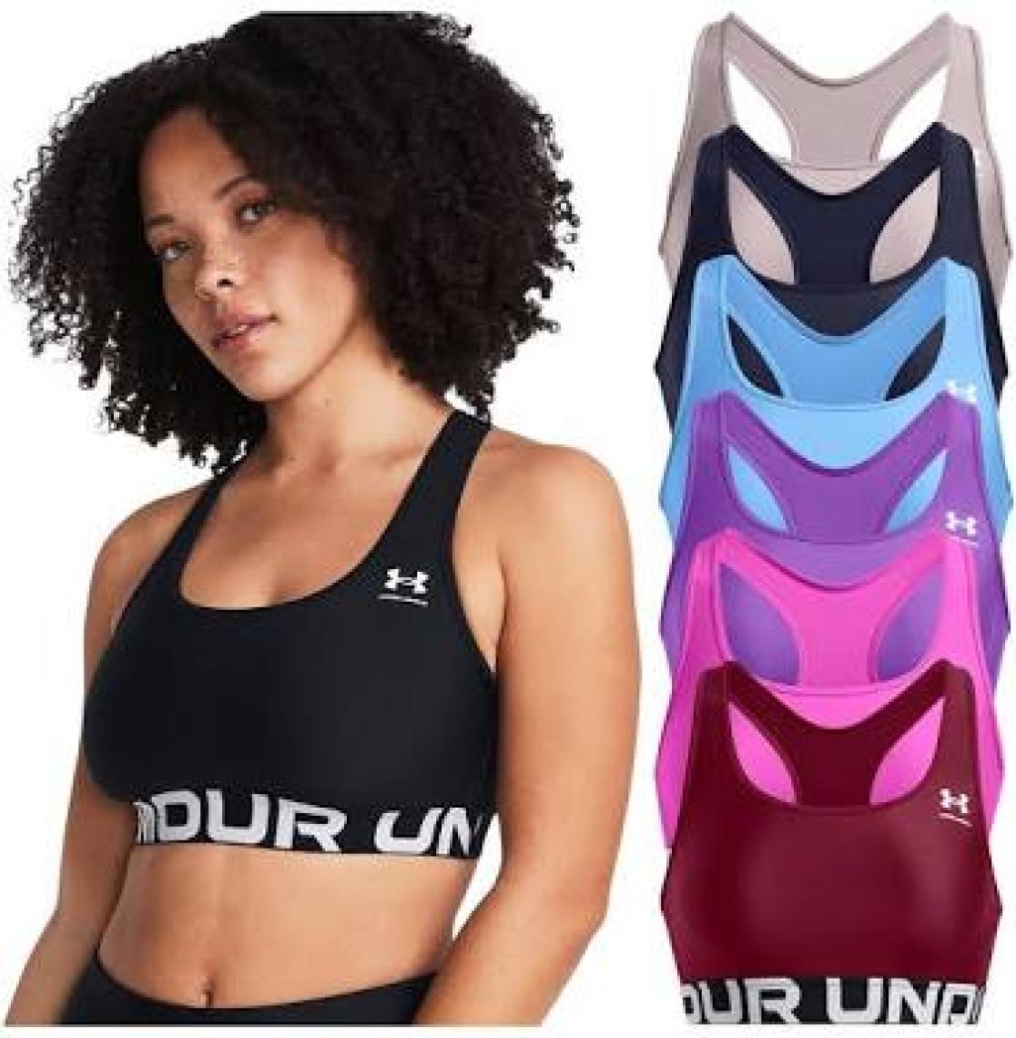 Under Armour Kadın Ua Hg Mid Branded Spor Sütyeni 1383544-015