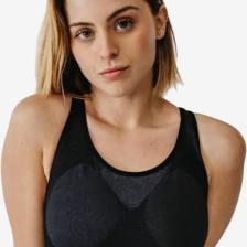 Decathlon Kalenji Kadın Siyah Sporcu Sütyeni / Koşu