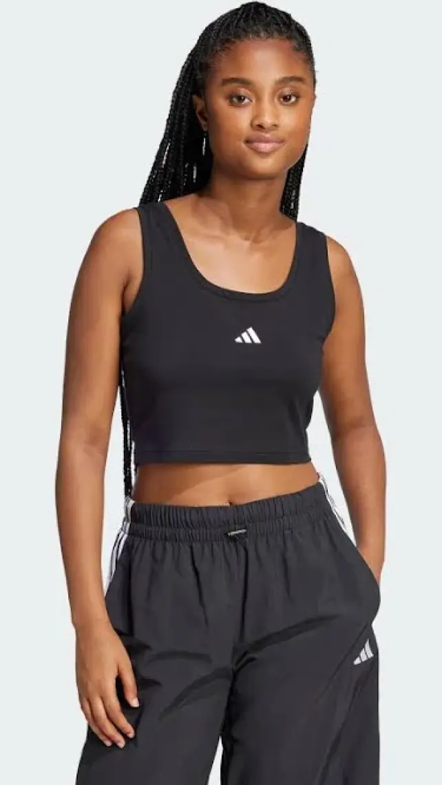 Adidas Sportswear JD0545 Essentials Small Logo Cotton Lifestyle Tank Top