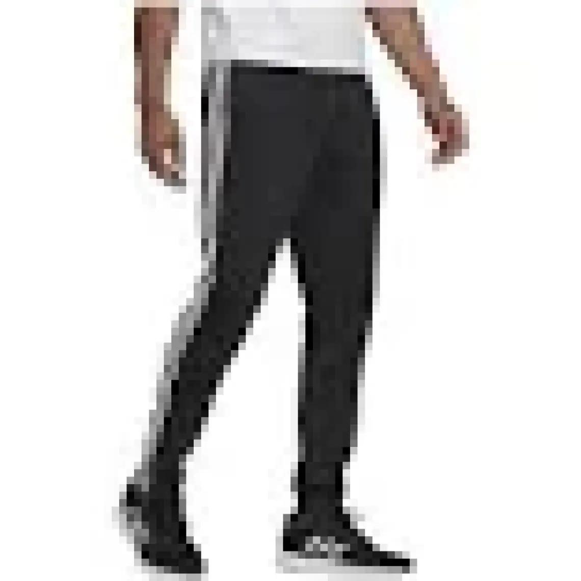 Adidas Sportswear GK8995 Essentials Single Jersey Tapered Open Hem 3-Stripes Pants