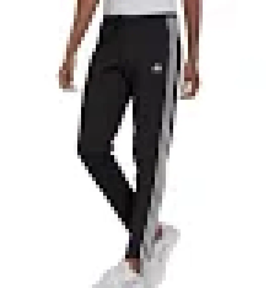 Adidas Sportswear GK8995 Essentials Single Jersey Tapered Open Hem 3-Stripes Pants