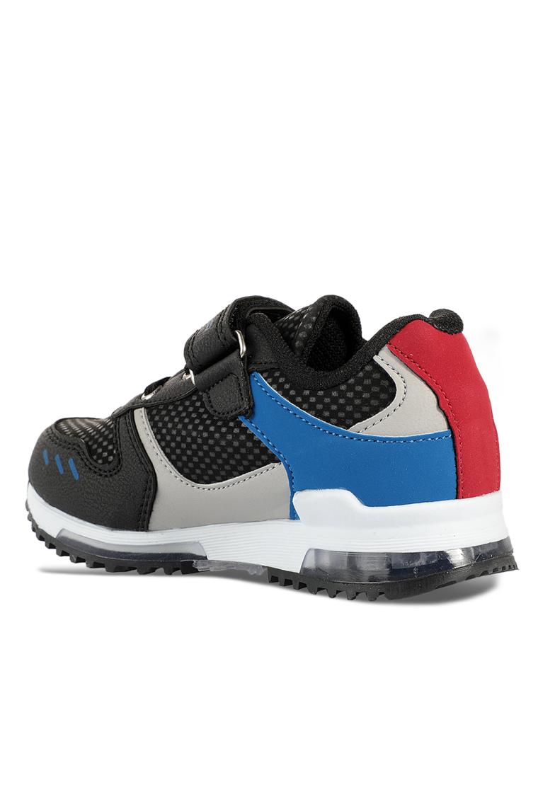 Slazenger EDMOND IN Erkek Çocuk Sneaker Koşu & Yürüyüş Ayakkabısı Siyah