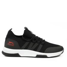 Slazenger TUESDAY I Erkek Sneaker Koşu & Yürüyüş Ayakkabısı Siyah / Kırmızı