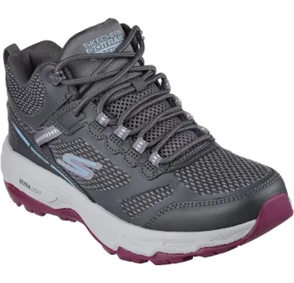 Skechers GO RUN TRAİL ALTİTUDE-HİGHLY Kadın Gri Bot - 128206 CCBL