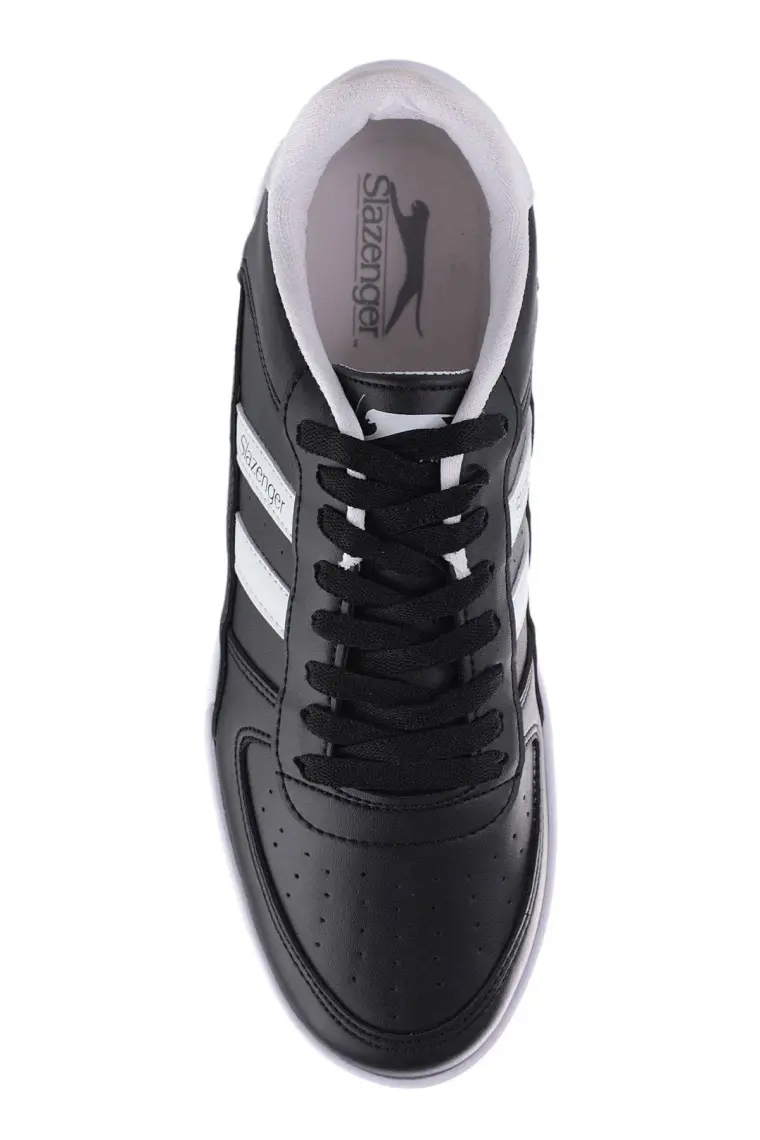 Slazenger CAMP IN Erkek Sneaker Koşu & Yürüyüş Ayakkabısı Siyah / Beyaz