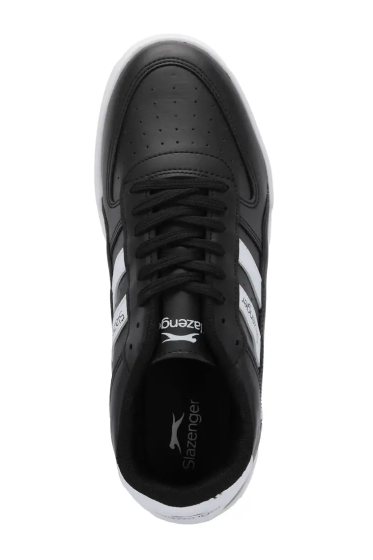 Slazenger CAMP IN Erkek Sneaker Koşu & Yürüyüş Ayakkabısı Siyah / Beyaz