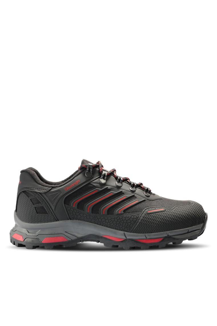 Slazenger HARD I Erkek Outdoor Siyah / Kırmızı