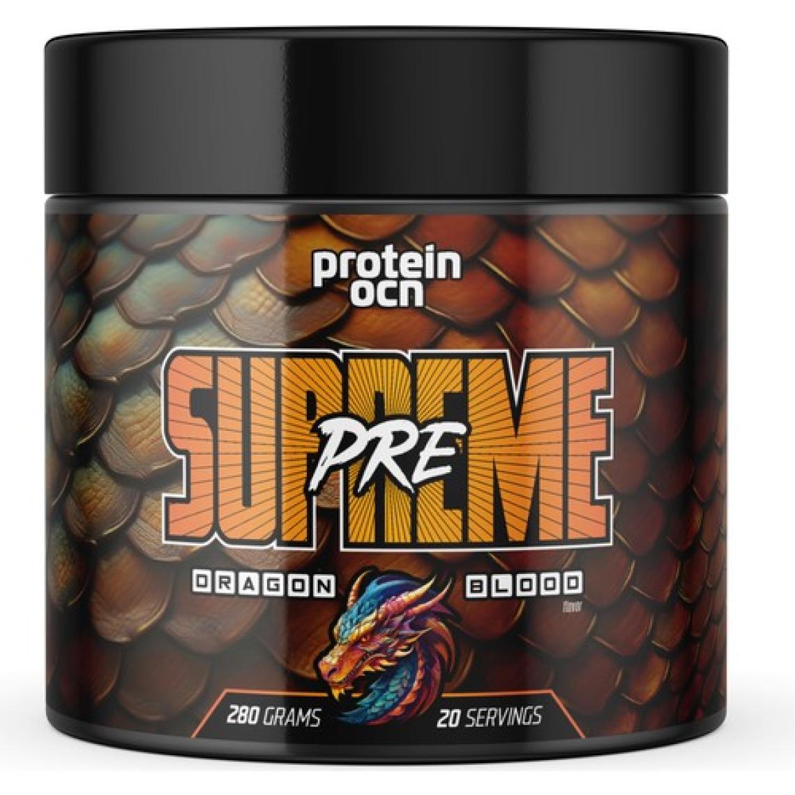 Proteinocean Preworkout Supreme Dragon Blood - 280 gr - 20 Servis