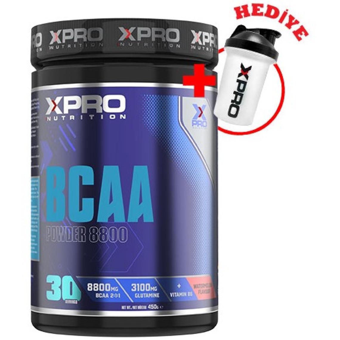Xpro Nutrition Bcaa 8800 Powder 450 gr - Karpuz Aromalı