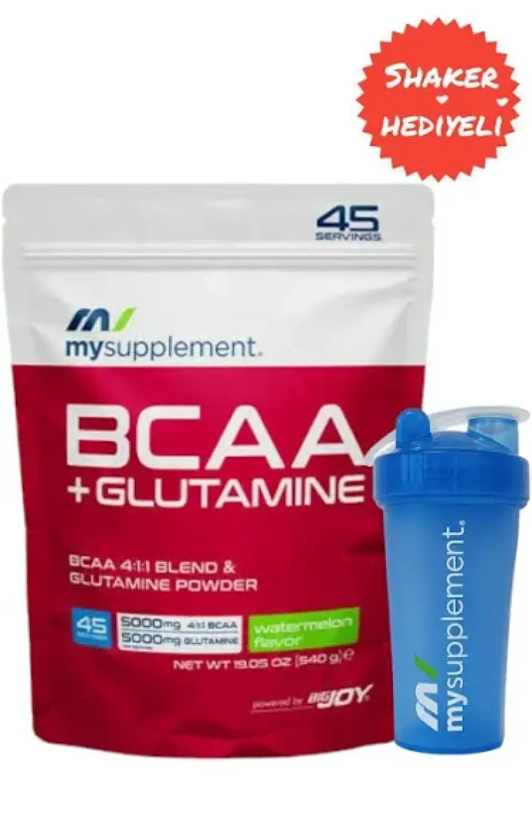 Mysupplement Bcaa+ Glutamine Doypack 540g Bcaa+ Glutamin Aminoasit