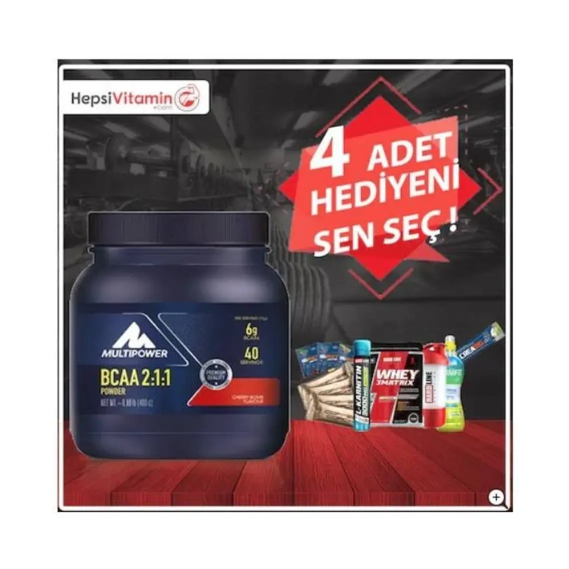 Multipower BCAA Powder 400 Gr