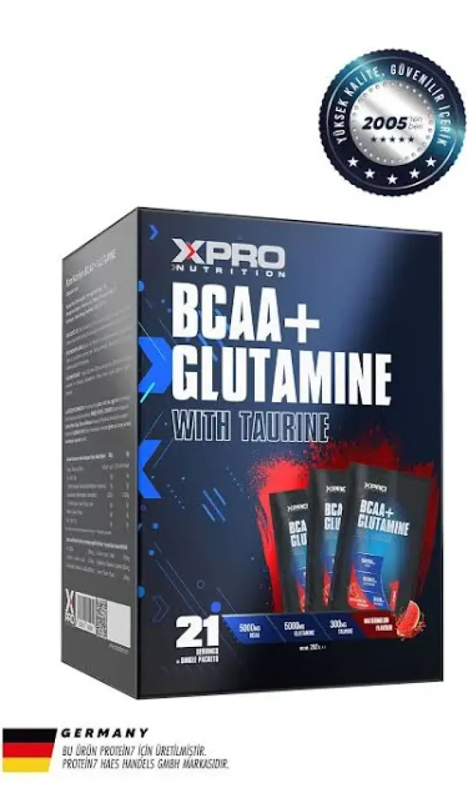 Xpro Nutrition Bcaa+Glutamine 12gr 21 Saşe - Karpuz Aromalı