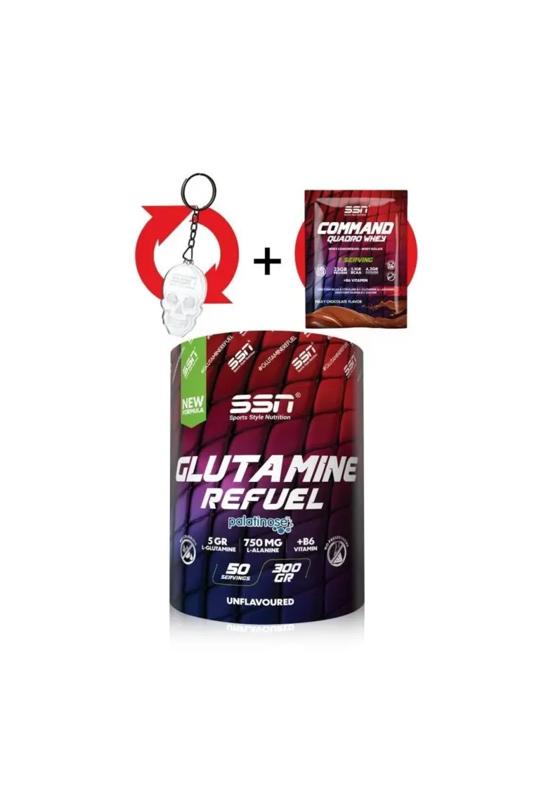 SSN Sports Style Nutrition Ssn Glutamine Refuel 300 Gr