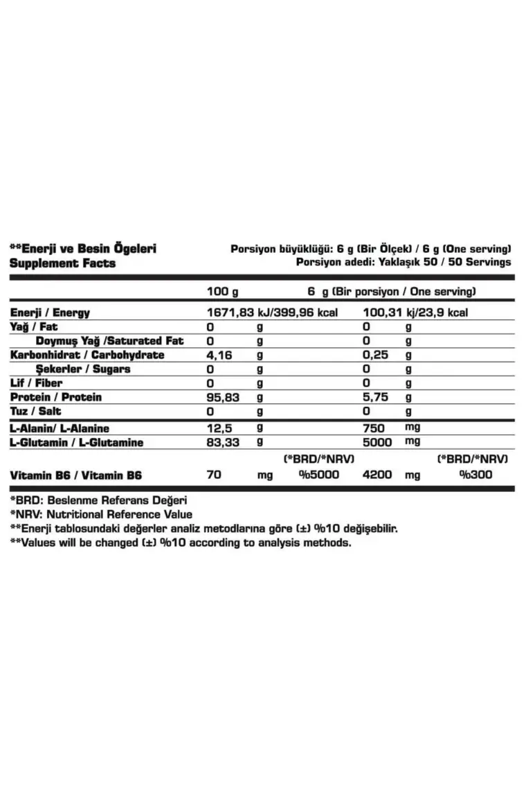 SSN Sports Style Nutrition Ssn Glutamine Refuel 300 Gr