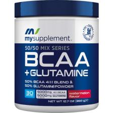 MySupplement Bcaa+Glutamin Karpuz Aromalı 360 gr 30 Servis - Bcaa + Glutamine - 5g Bcaa + 5g Glutamin Amino Asit
