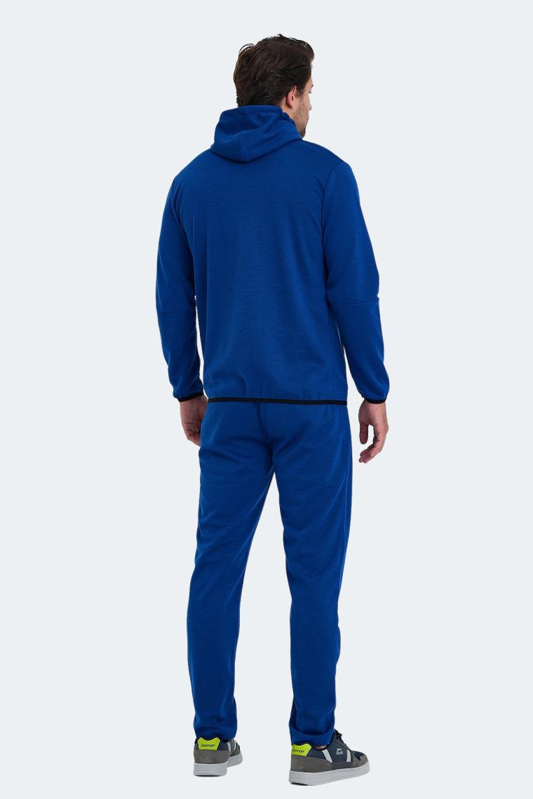 Slazenger ORKA IN Erkek Slim Fit Eşofman Takımı Saks Mavi