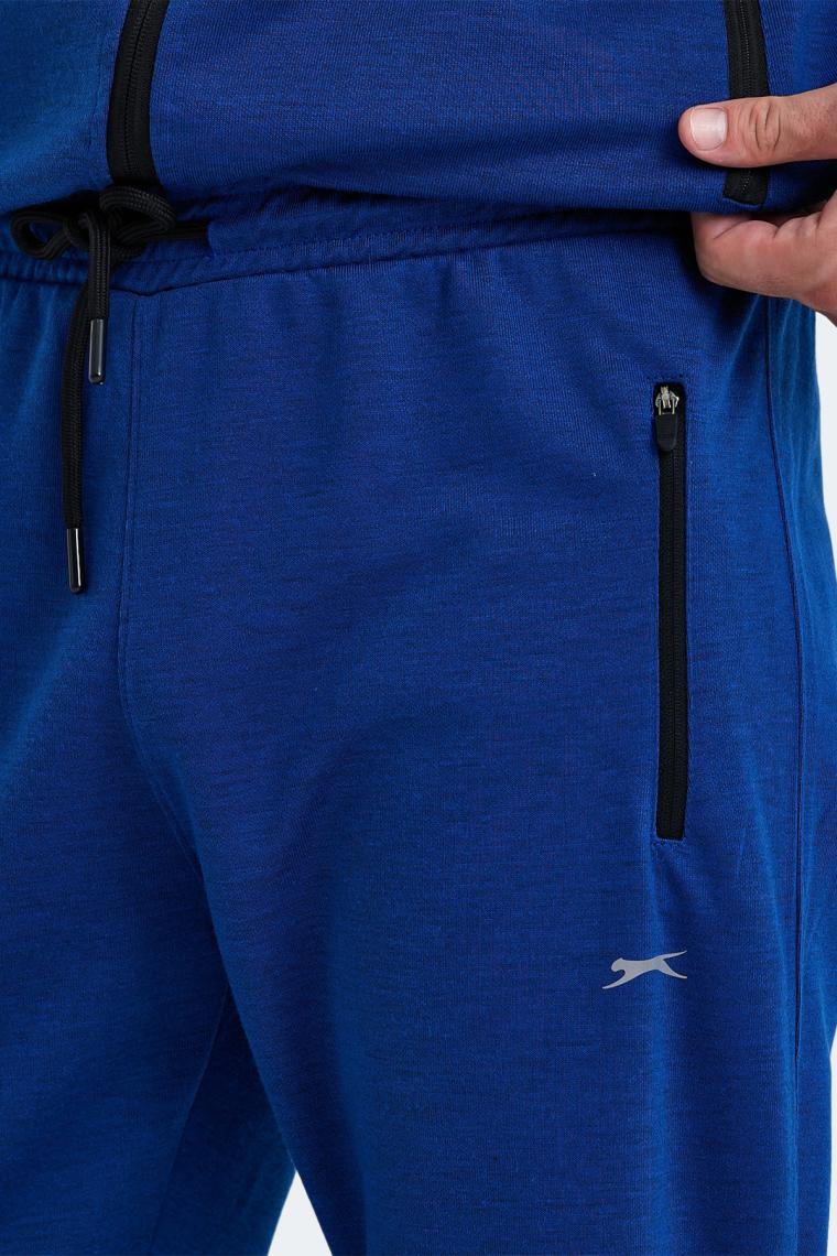 Slazenger ORKA IN Erkek Slim Fit Eşofman Takımı Saks Mavi