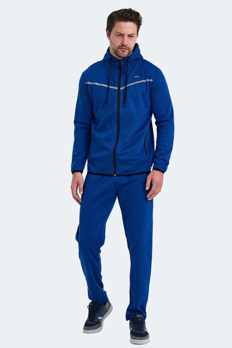 Slazenger ORKA IN Erkek Slim Fit Eşofman Takımı Saks Mavi