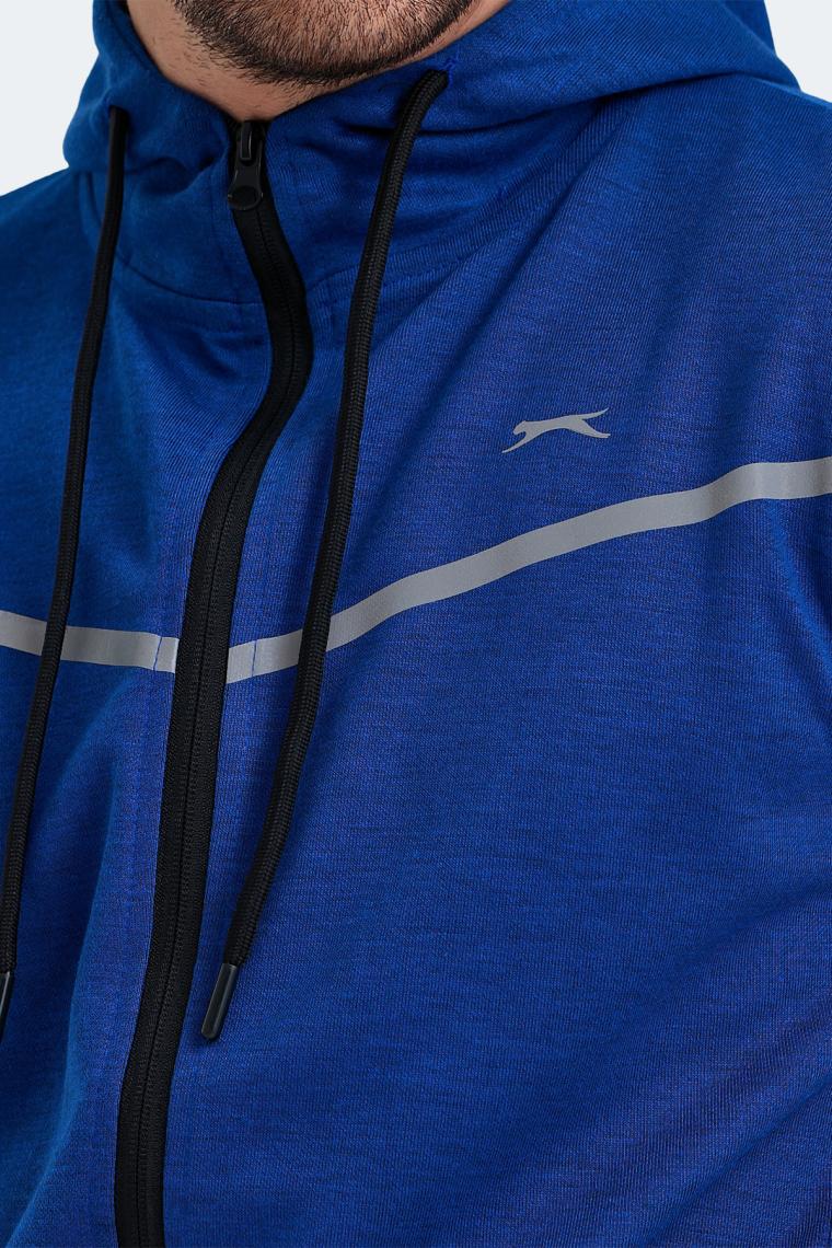 Slazenger ORKA IN Erkek Slim Fit Eşofman Takımı Saks Mavi