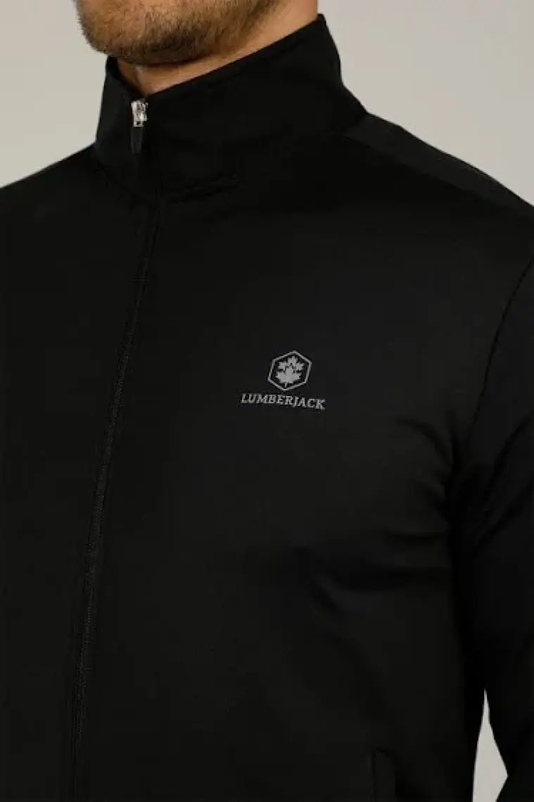 100933257 Alex Track Suit Erkek Siyah Spor Alt-üst Eşofman Takımı