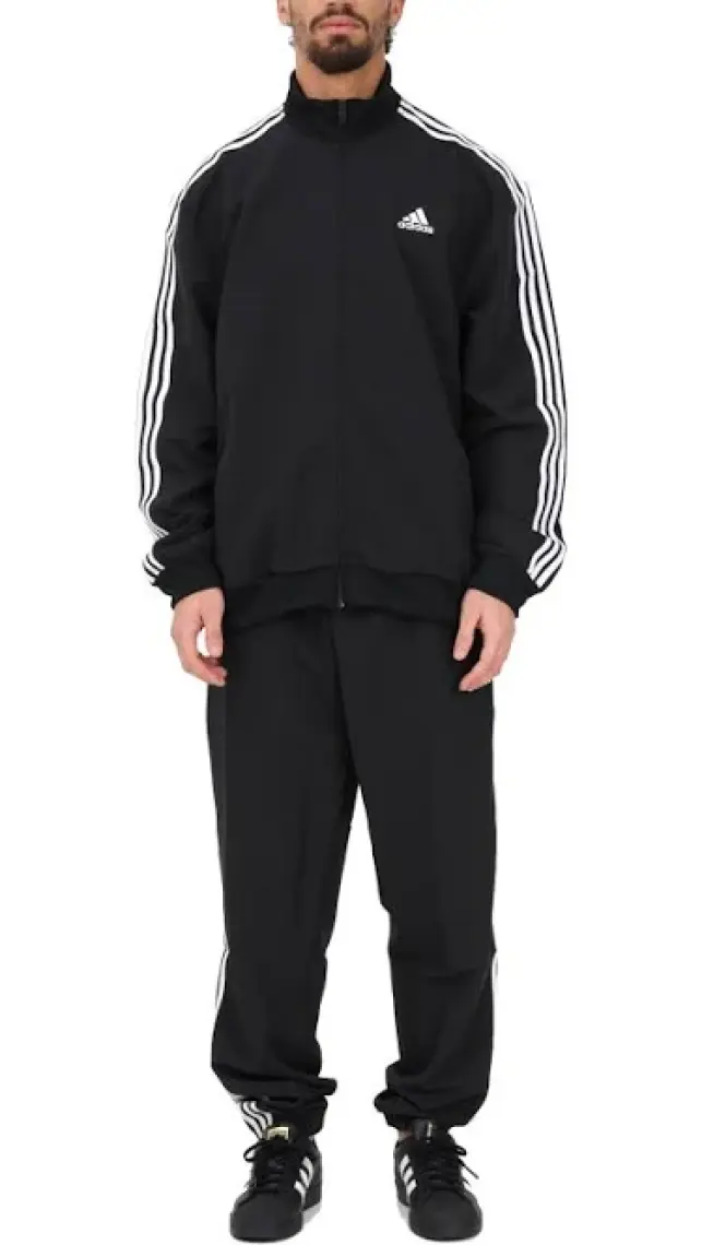Adidas M 3S Wv Tt Ts Siyah Erkek Eşofman IC6750