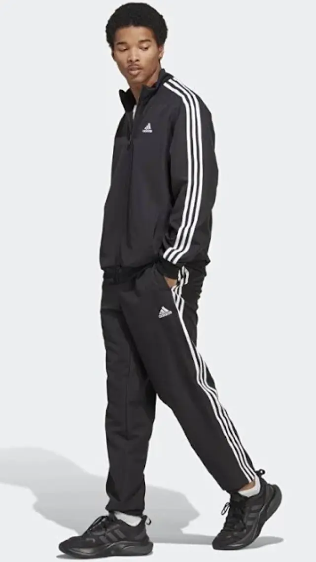 Adidas M 3S Wv Tt Ts Siyah Erkek Eşofman IC6750