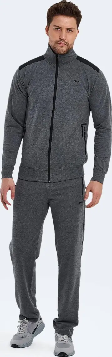 Slazenger OKRAN IN Erkek Slim Fit Eşofman Altı Antrasit