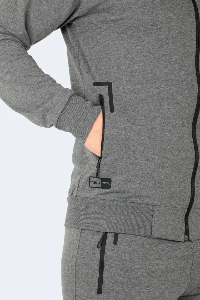 Slazenger OKRAN IN Erkek Slim Fit Eşofman Altı Antrasit