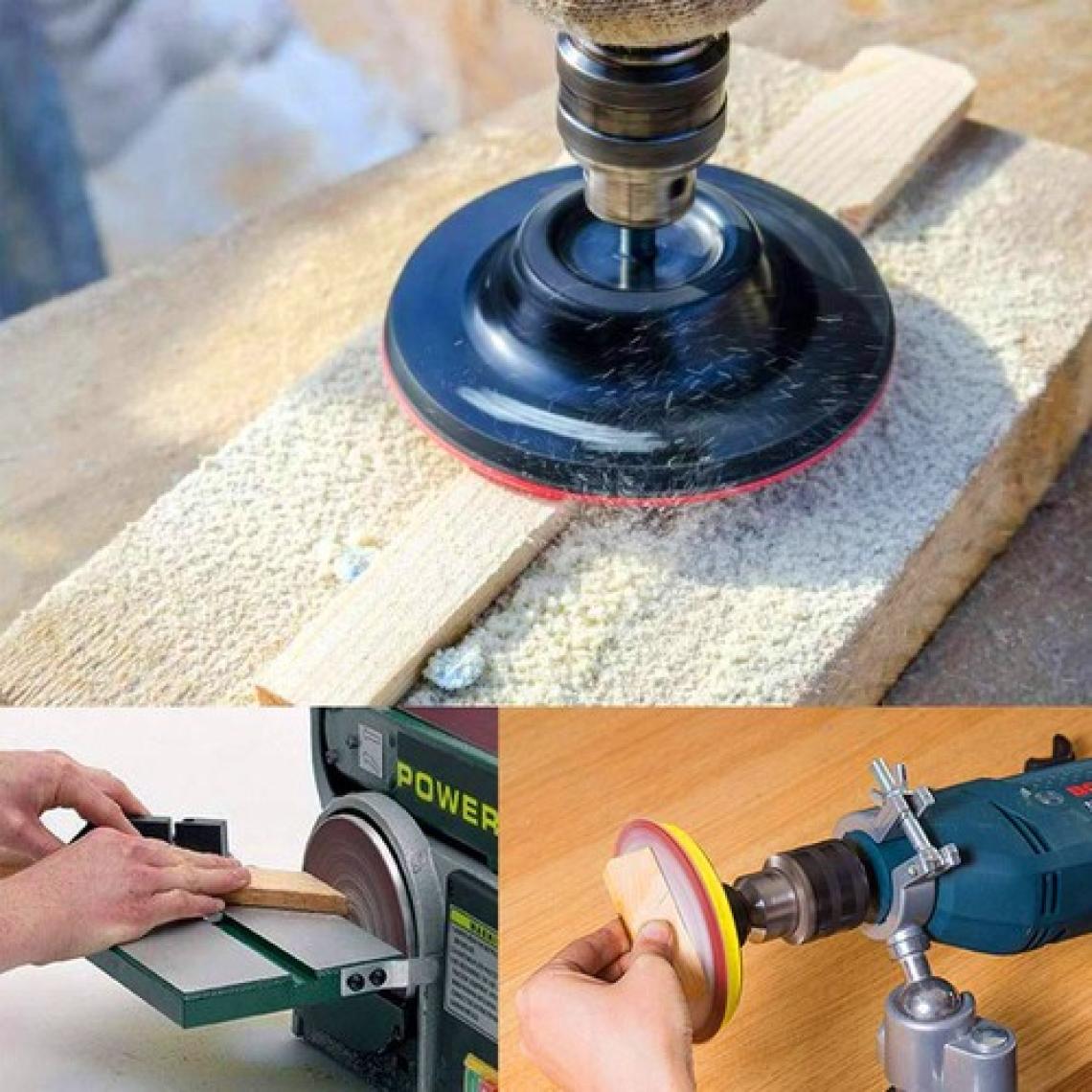 Badem10 Cırt Zımpara Spiral Avuç Taşlama 115 mm (100 Adet )