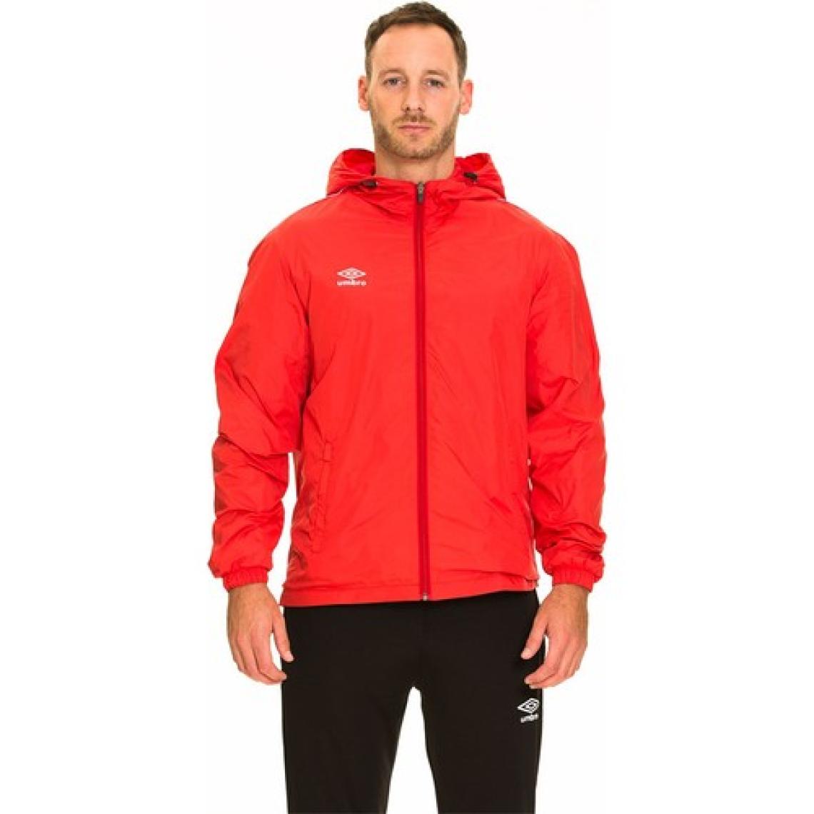 Umbro Dry Park Otton Kırmızı Erkek Yağmurluk TM-0004