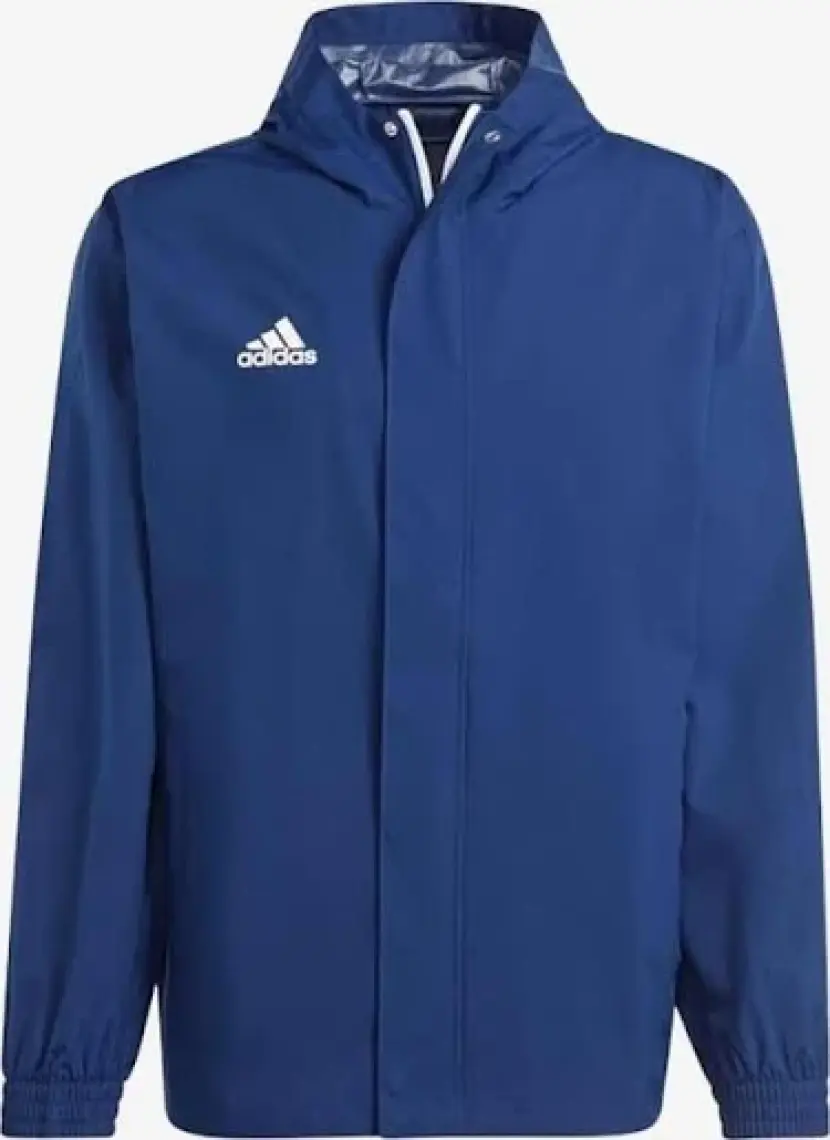 adidas ENT22 Aw Jkt Erkek Futbol Antrenman Yağmurluk IK4011 Mavi