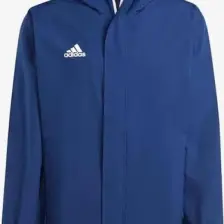 adidas ENT22 Aw Jkt Erkek Futbol Antrenman Yağmurluk IK4011 Mavi
